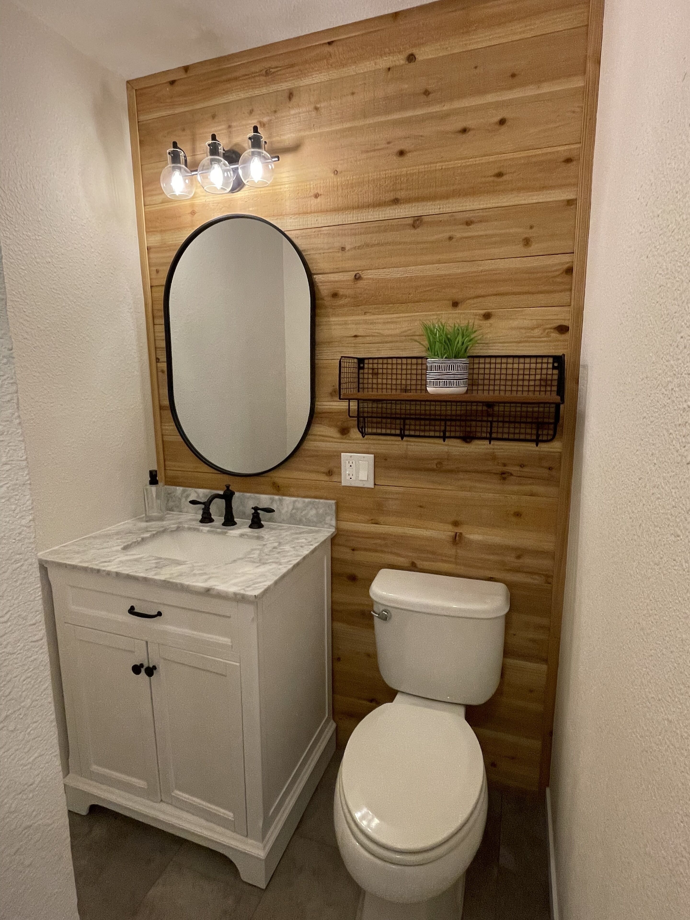 Lake side home with private dock