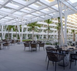 Außenbereich für Bankette