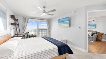 2 slaapkamers, een bureau, een strijkplank/strijkijzer, gratis wifi