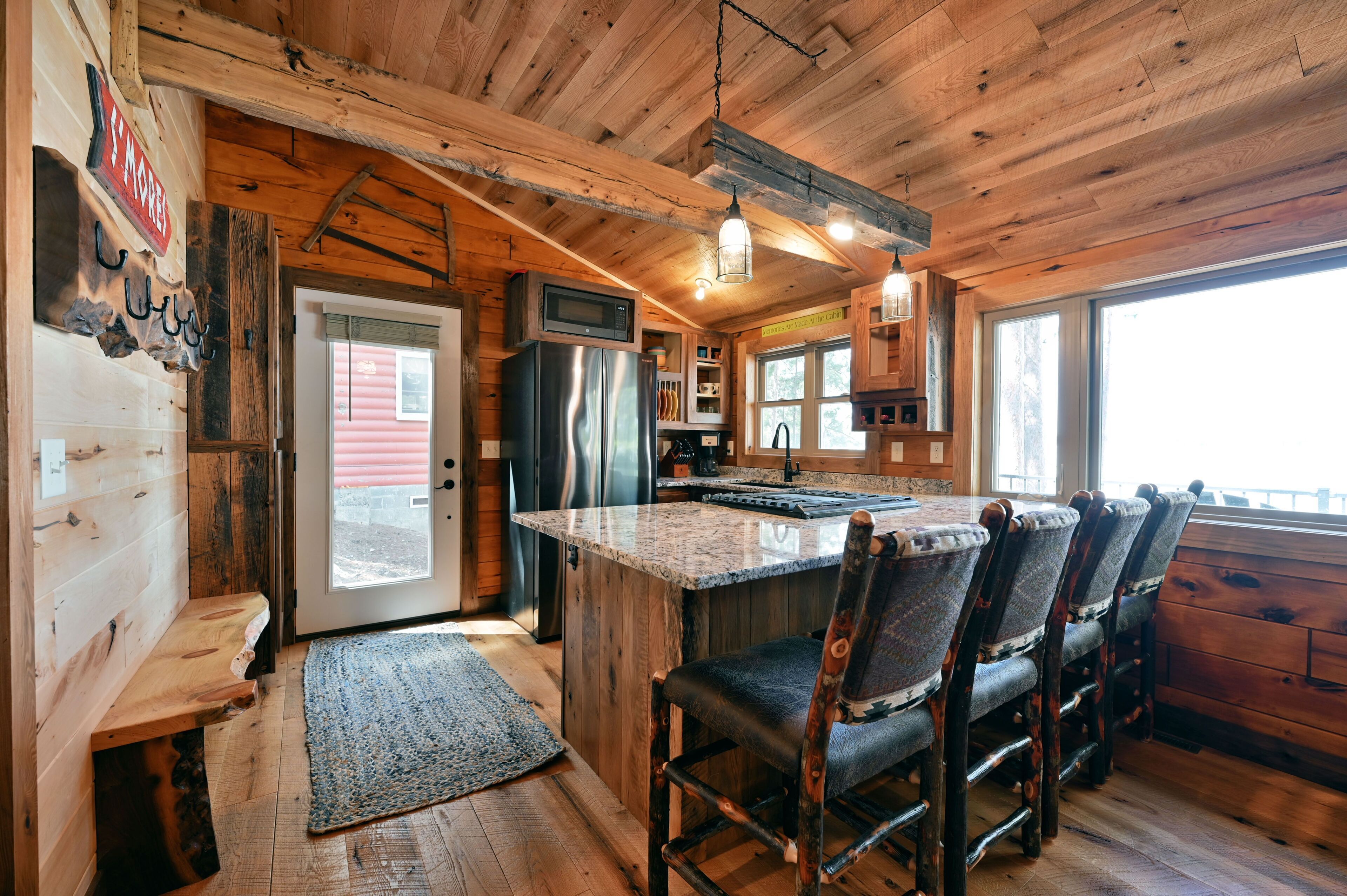 Western exposure with sand frontage