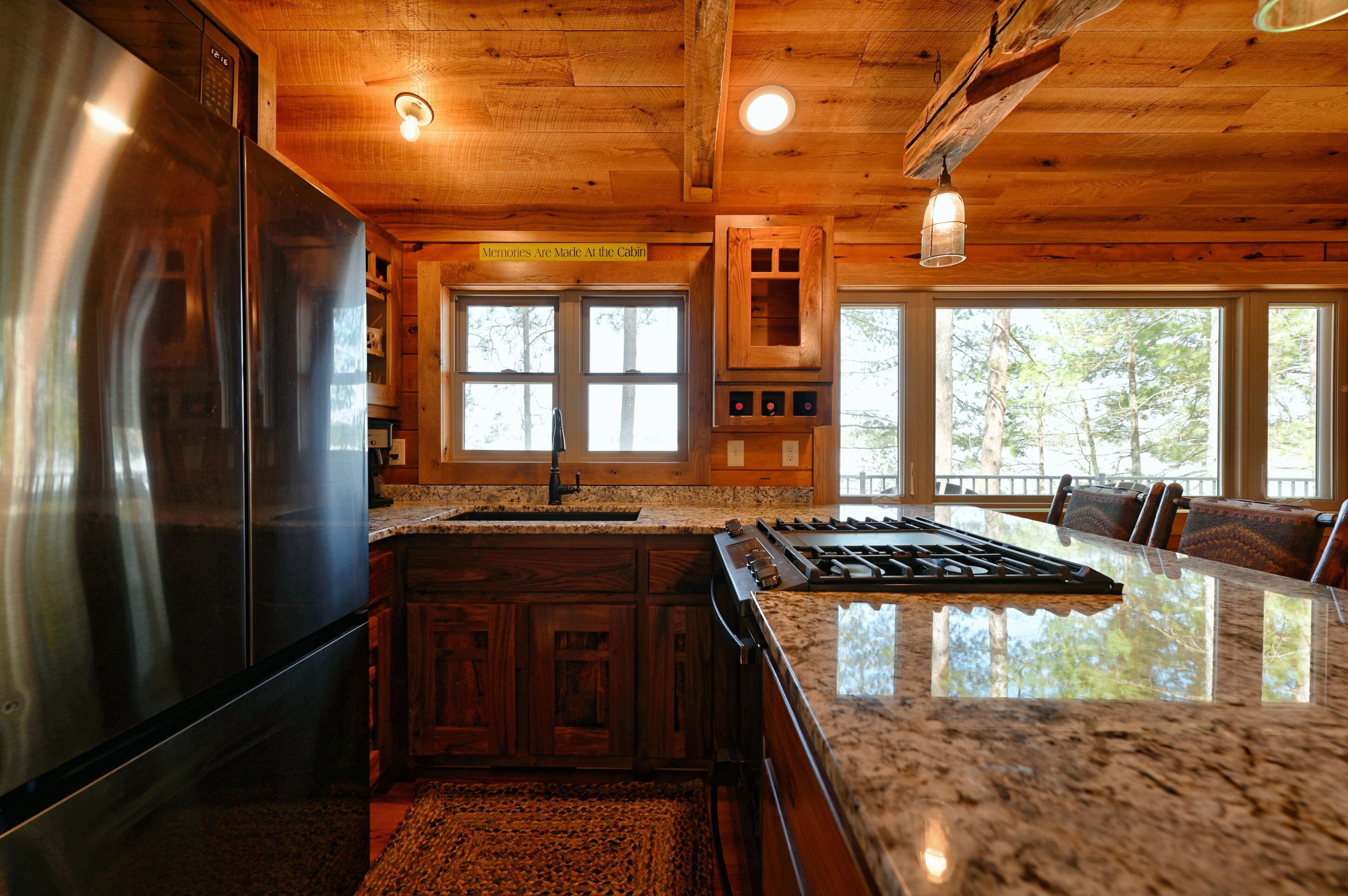 Western exposure with sand frontage