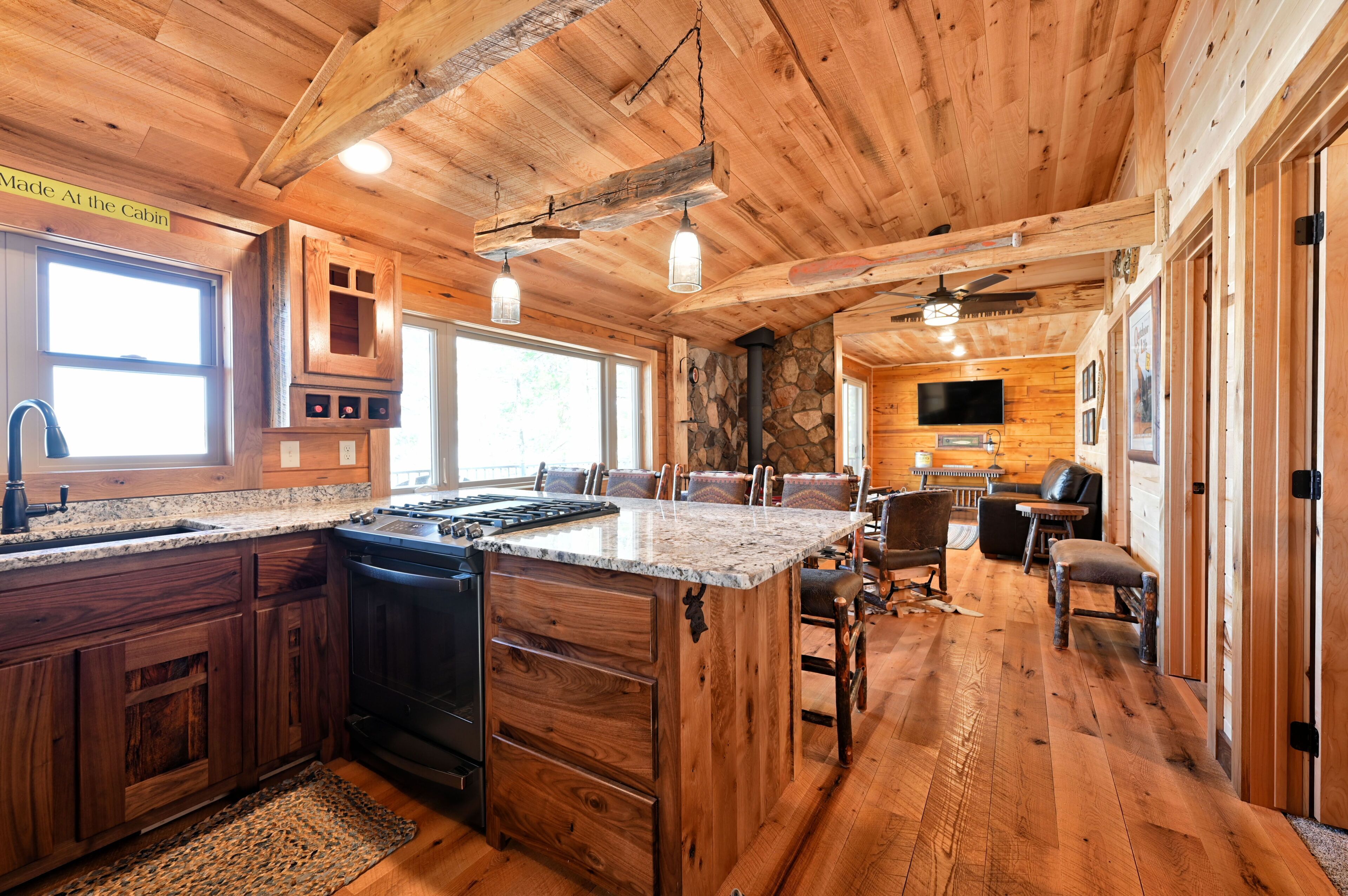 Western exposure with sand frontage