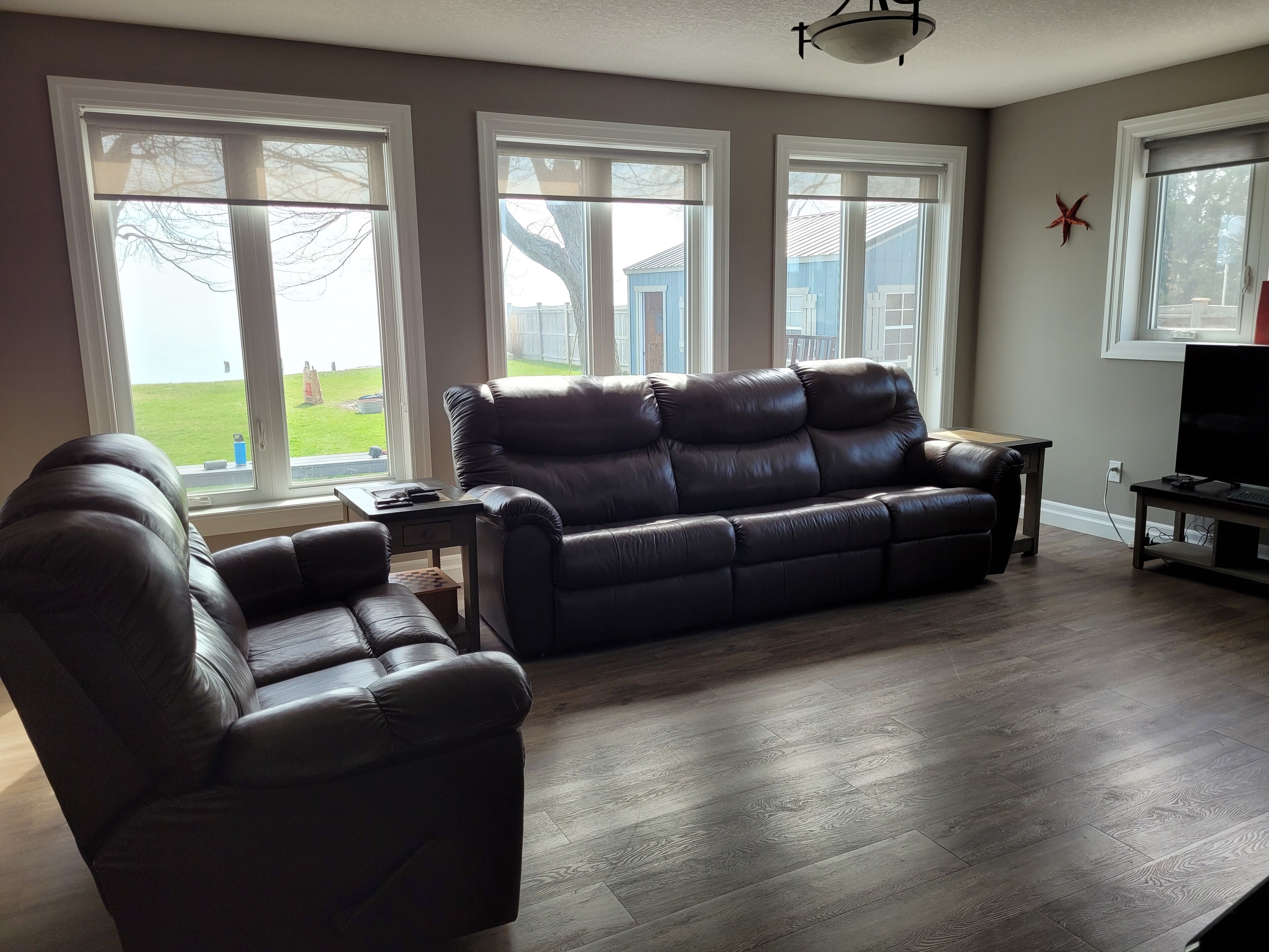 Four Season Home with Private Lake Erie Beachfront