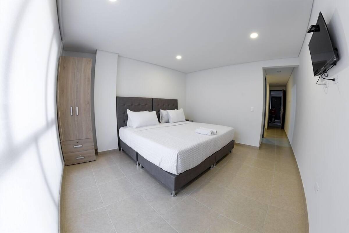 1 Schlafzimmer, Bügeleisen/Bügelbrett, kostenloses WLAN, Bettwäsche