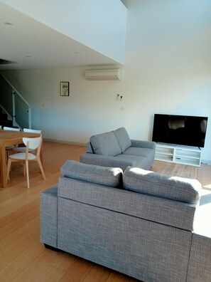 Family Apartment | Living area | Flat-screen TV - snowhaven (Jindabyne)
