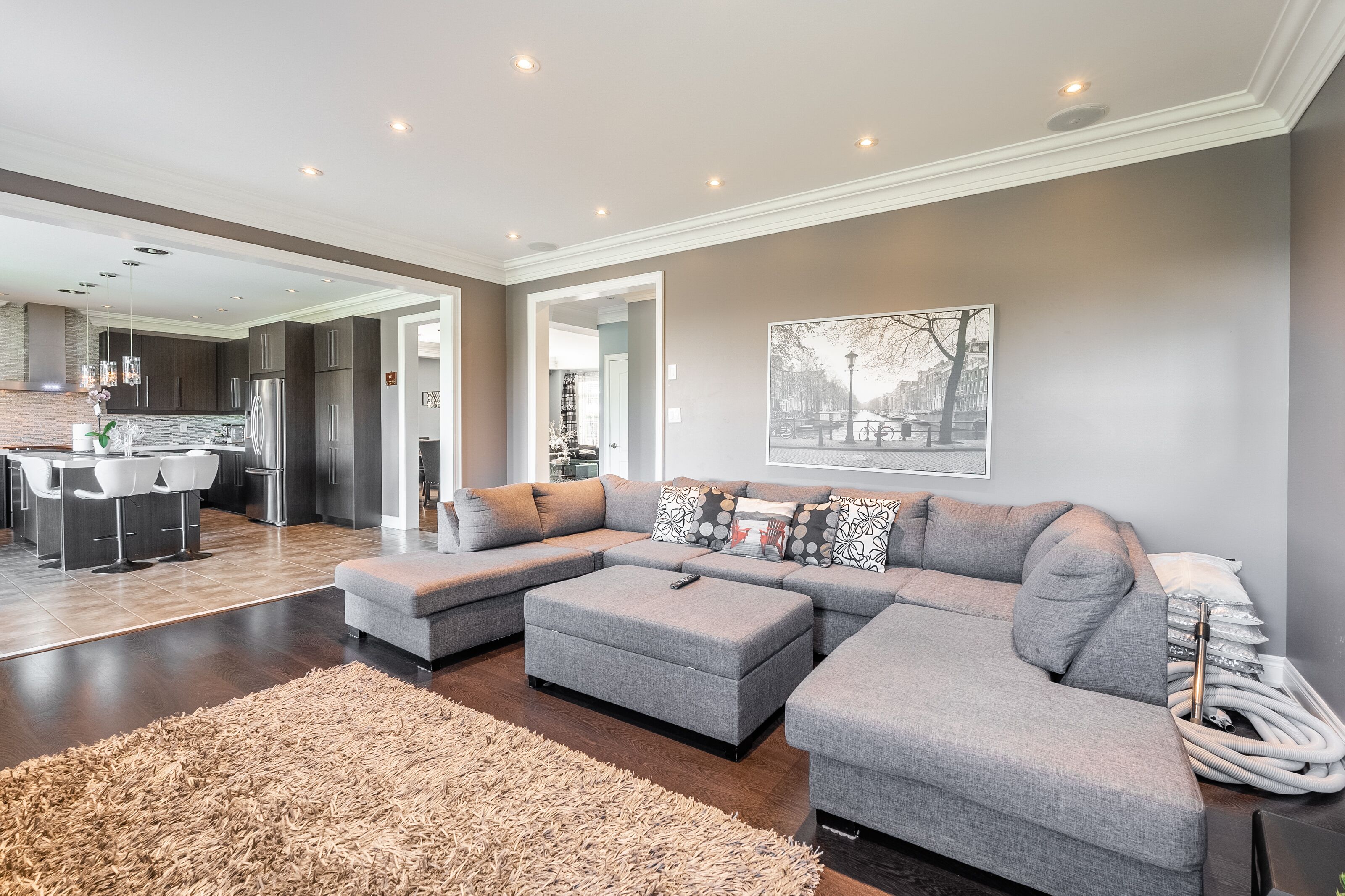 Gorgeous Family Home with a Huge Backyard facing a Pond