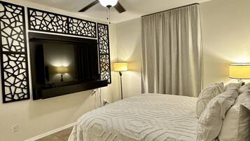 4 bedrooms, iron/ironing board, free WiFi, bed sheets