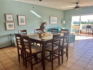 Dining - Enchanting 3 bedroom Family Size  Beach gated condo steps to beach Isabela  (Isabela)