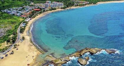 Enchanting 3 bedroom Family Size Beach gated condo steps to beach Isabela