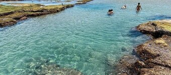 Enchanting 3 bedroom Family Size  Beach gated condo steps to beach Isabela 