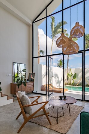 Villa superior | Sala de estar