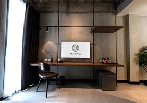 Premium Room, 1 Large Twin Bed | Living area | 43-inch Smart TV with cable channels, TV