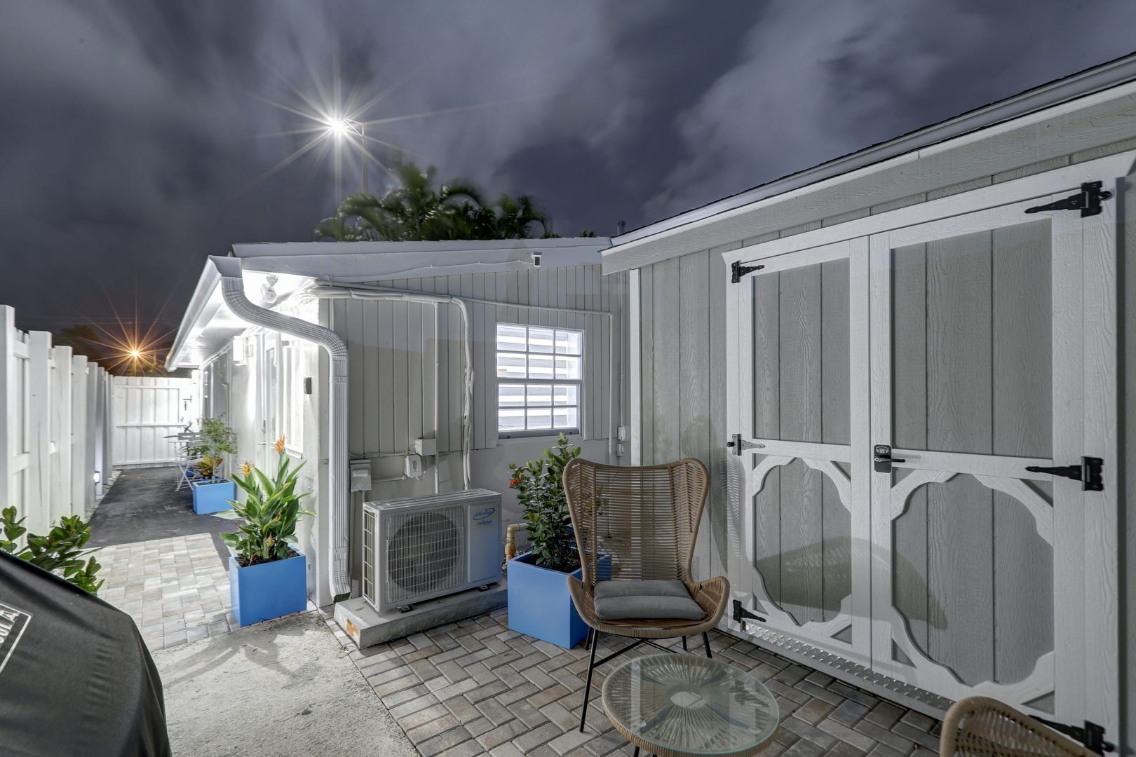 Enceinte de l’hébergement