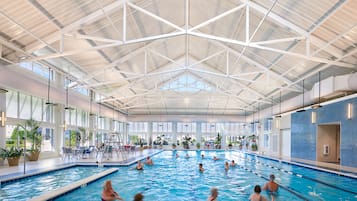 Indoor pool, a heated pool