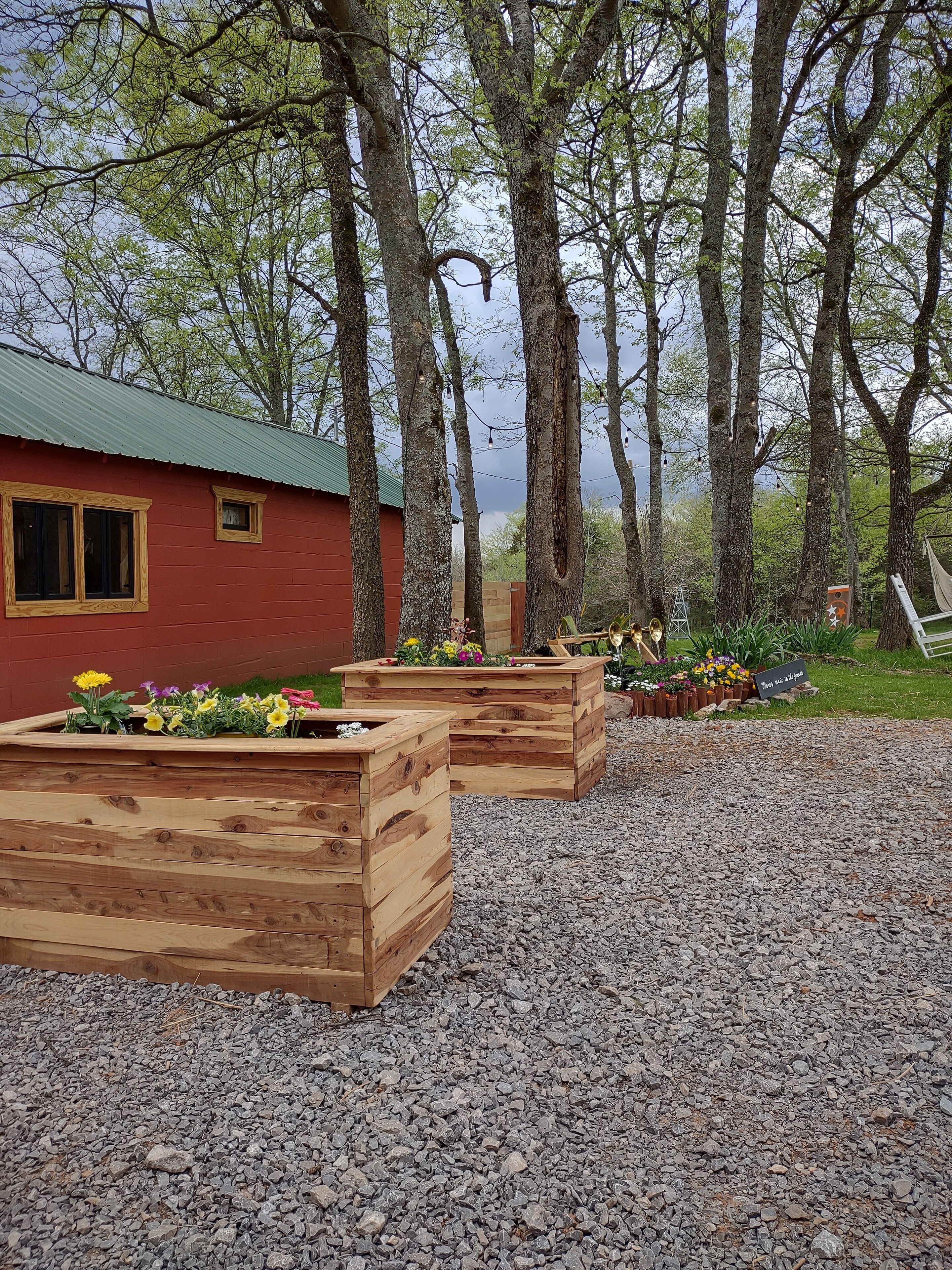 Enceinte de l’hébergement