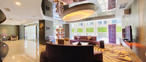 Sala de estar en el lobby