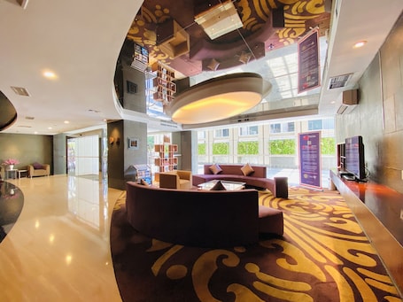 Sala de estar en el lobby