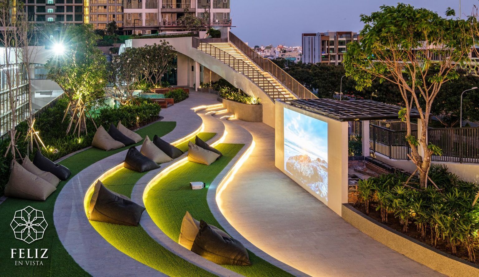 Terrein van de accommodatie