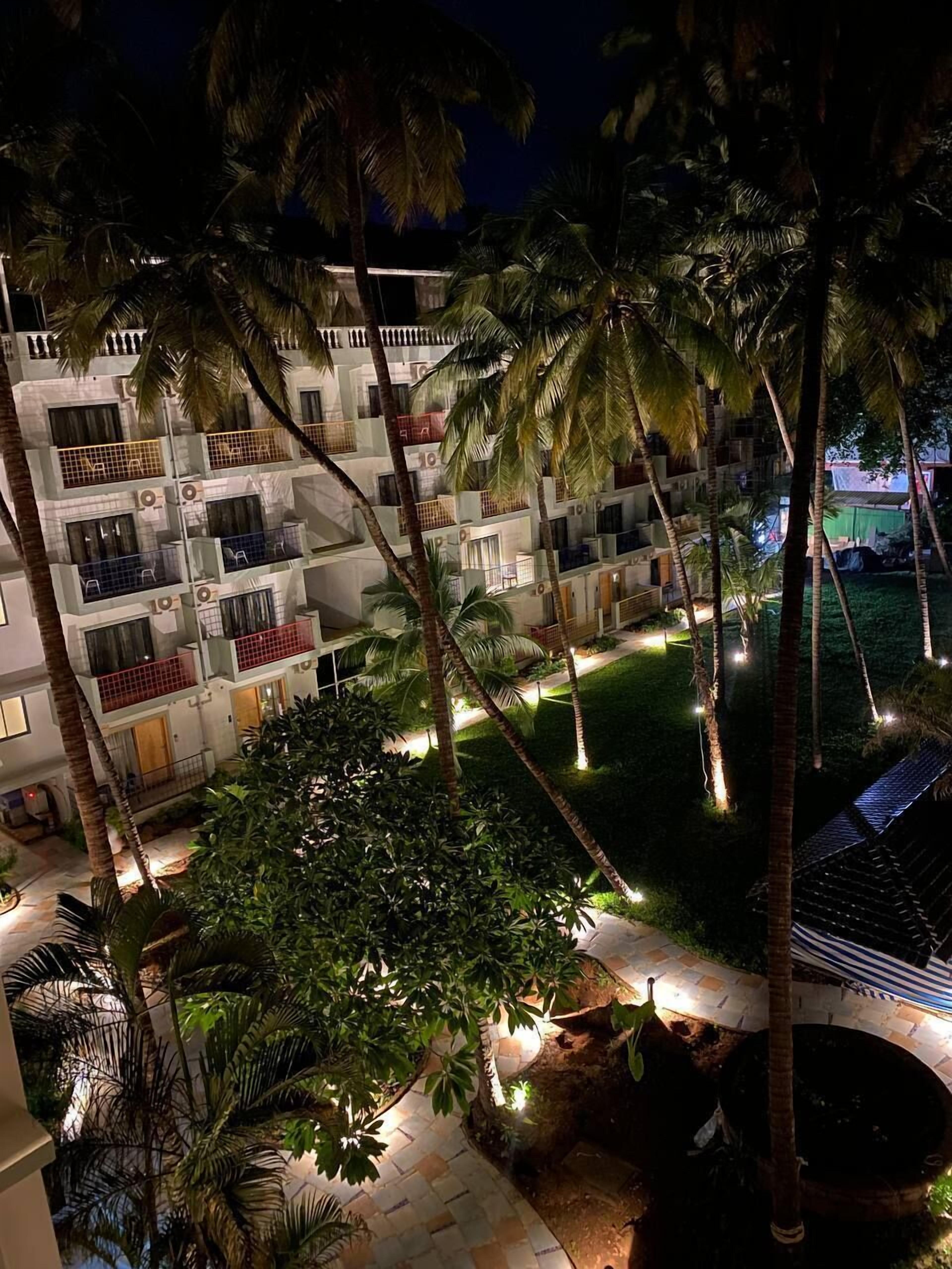 Front of property – evening/night