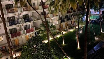 Front of property – evening/night