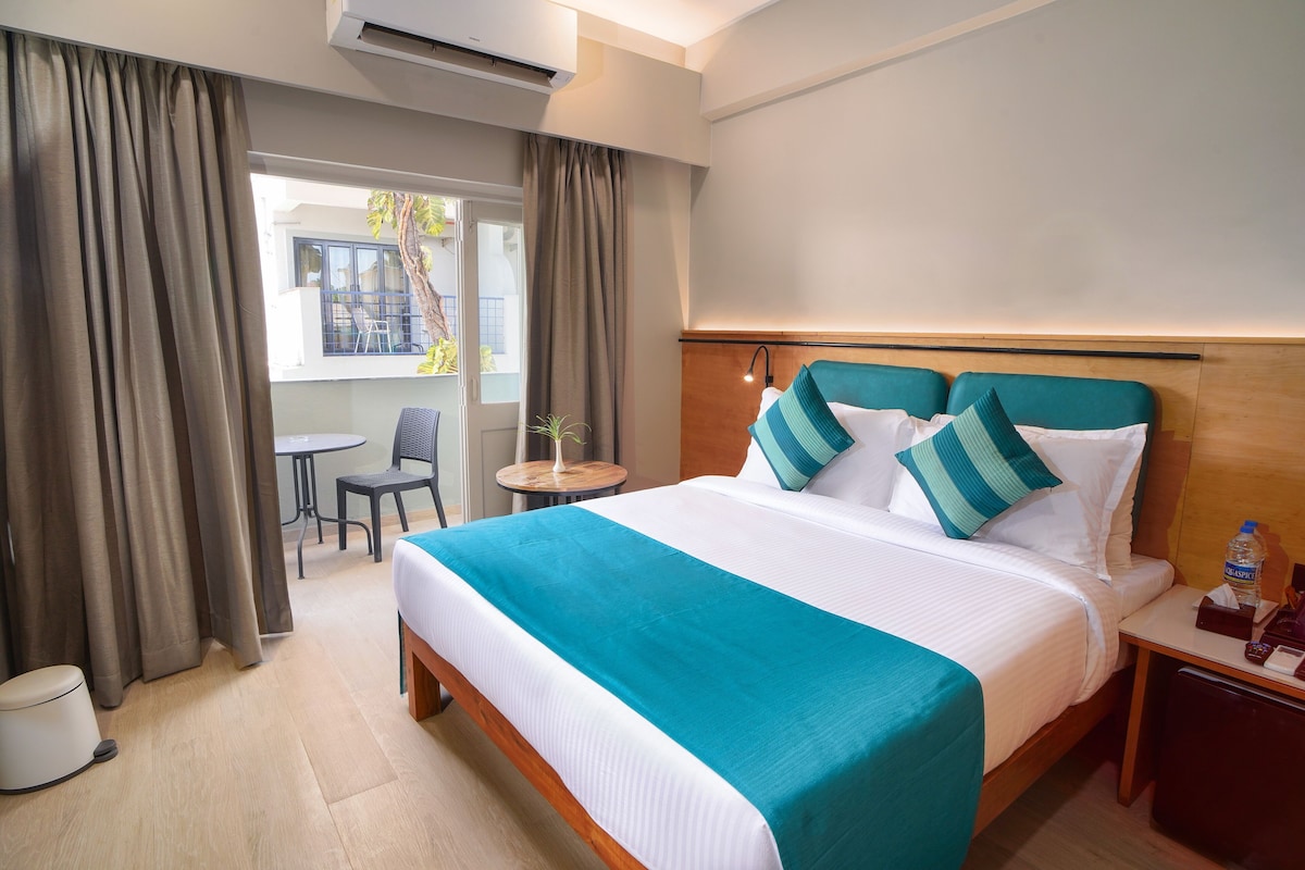 Sábanas de algodón egipcio, ropa de cama de alta calidad y minibar