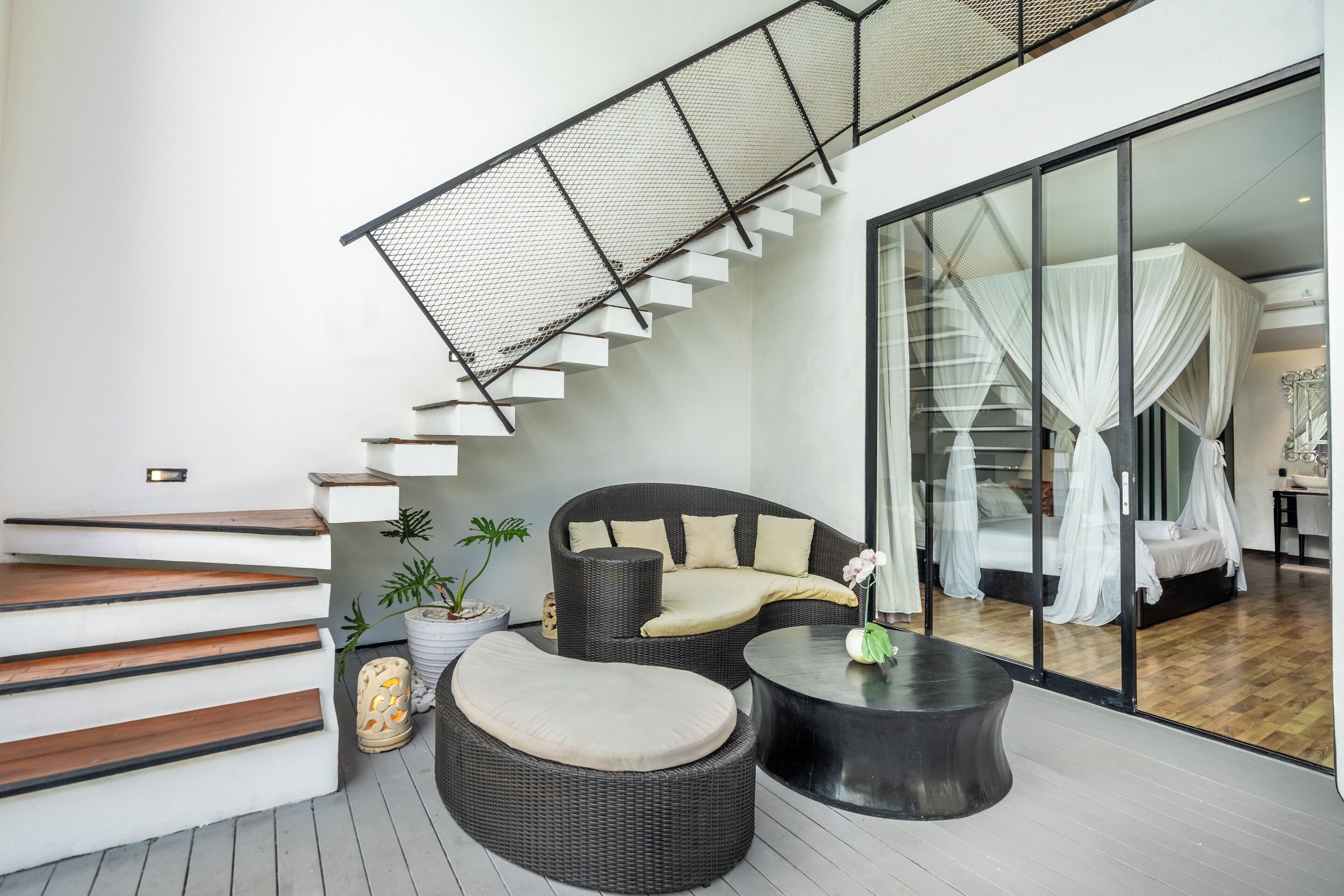 Villa, 2 Bedrooms, Hot Tub, Pool View | Terrace/patio