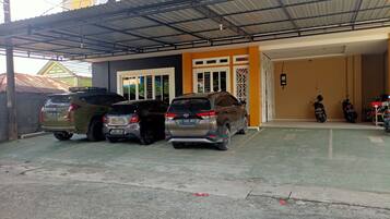 Voorkant van accommodatie