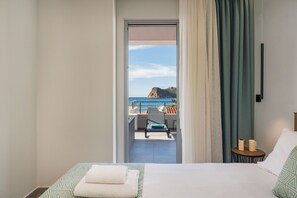 Appartement Supérieur | Literie de qualité supérieure, couette en duvet d'oie