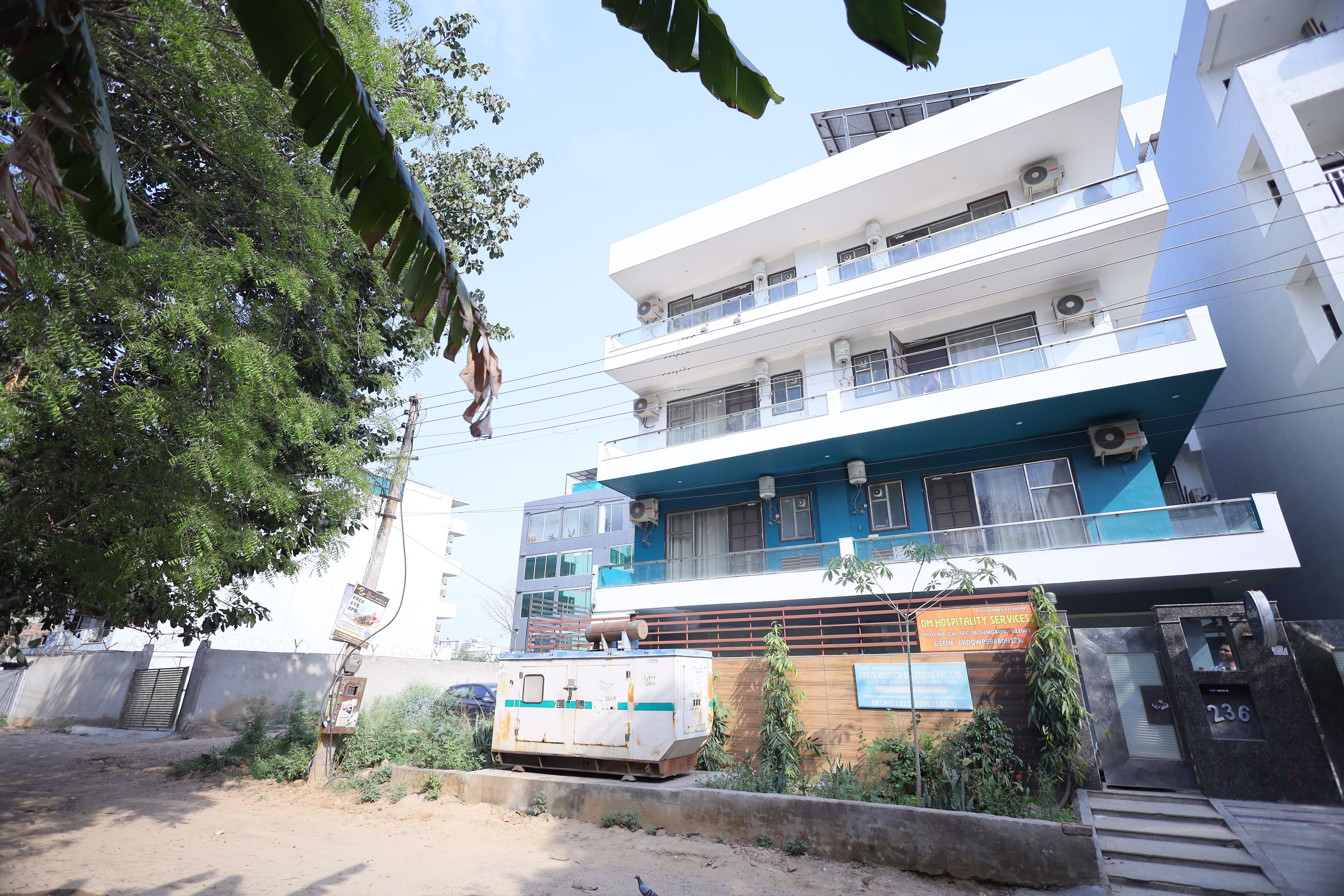 واجهة المنشأة