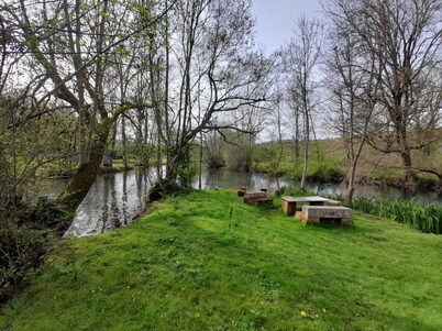 Large detached house with 16th-century mill