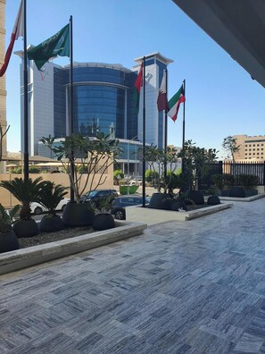 Façade de l’hébergement