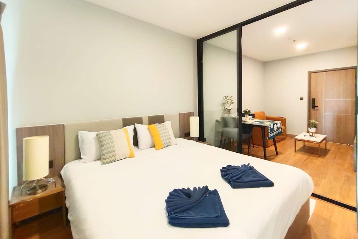 2 habitaciones, ropa de cama de alta calidad y decoración personalizada