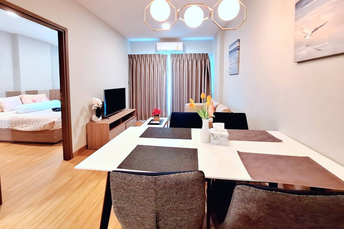 2 habitaciones, ropa de cama de alta calidad y decoración personalizada