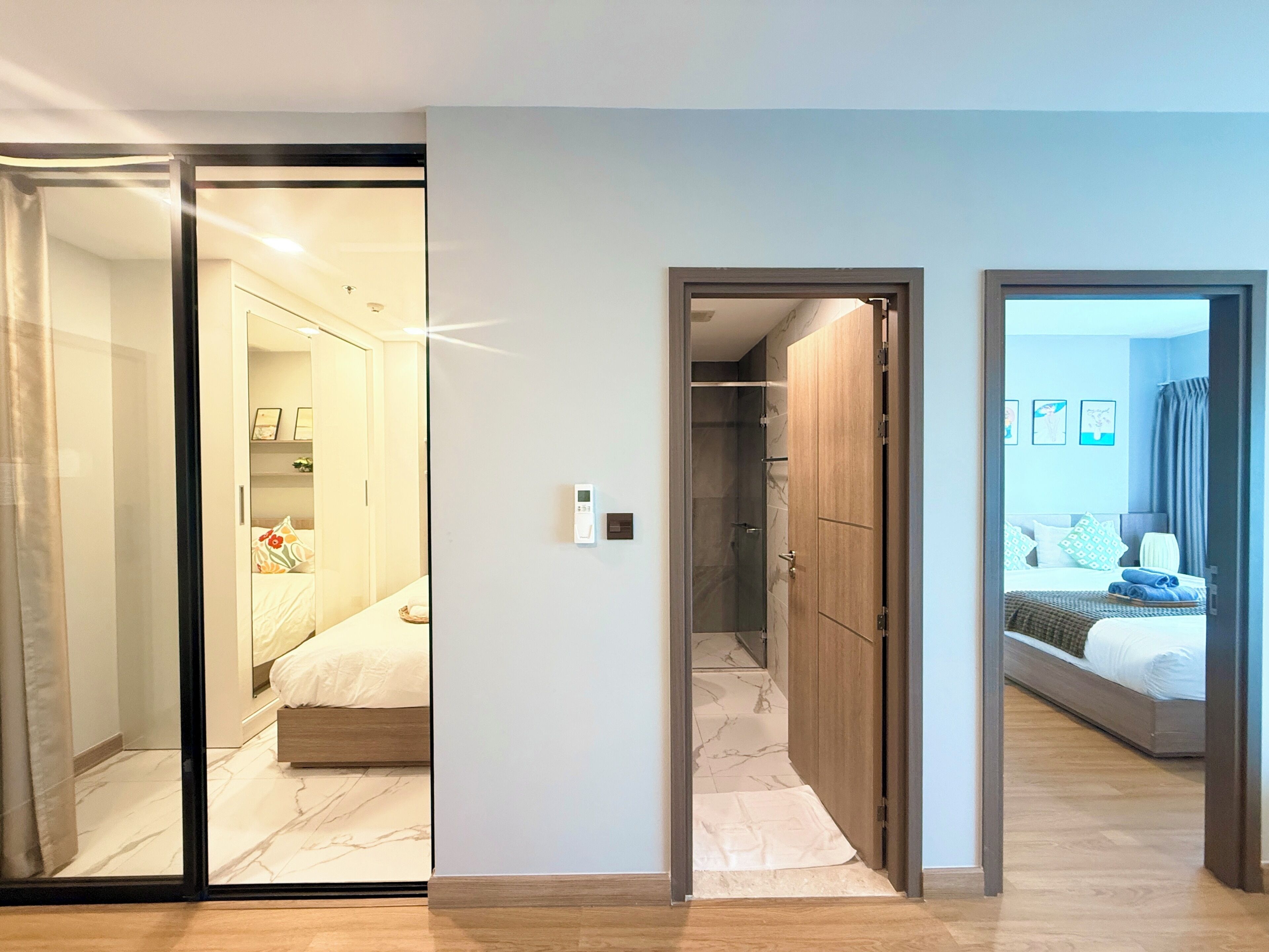 Apartamento, 3 habitaciones | Ropa de cama de alta calidad, escritorio, cortinas opacas