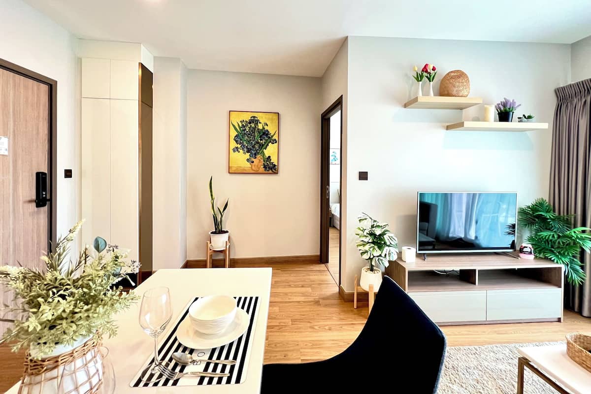 2 habitaciones, ropa de cama de alta calidad y decoración personalizada