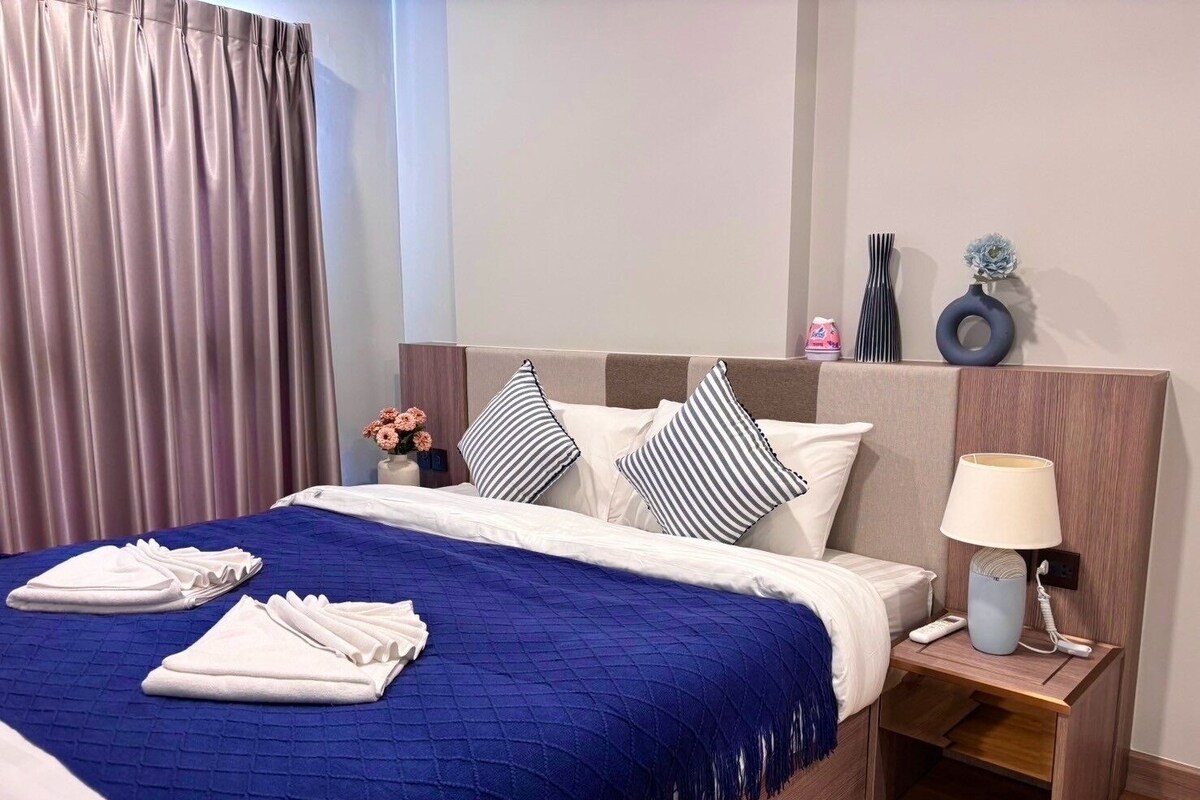 Appartement, 2 slaapkamers | Luxe beddengoed, een bureau, verduisterende gordijnen