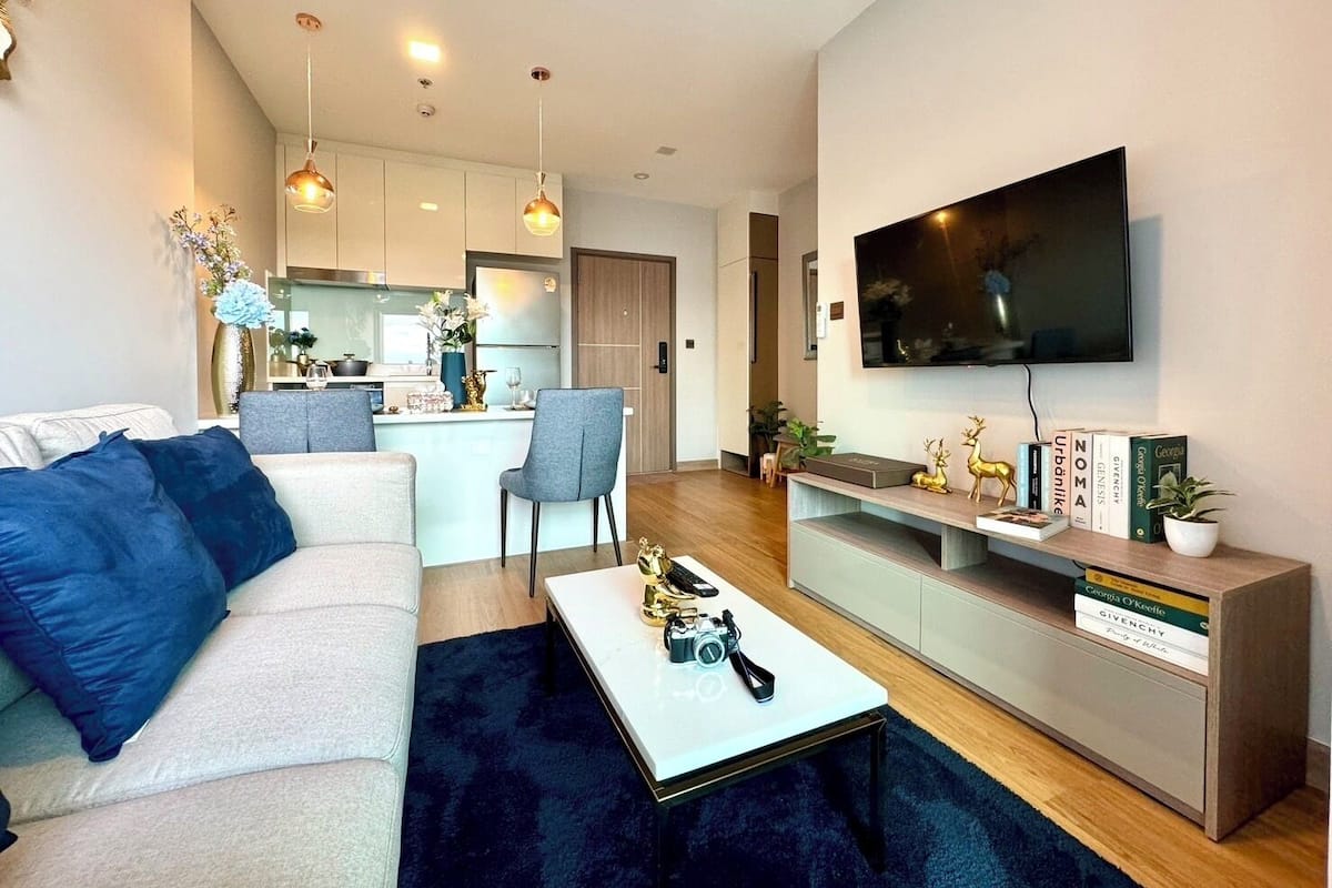 2 habitaciones, ropa de cama de alta calidad y decoración personalizada