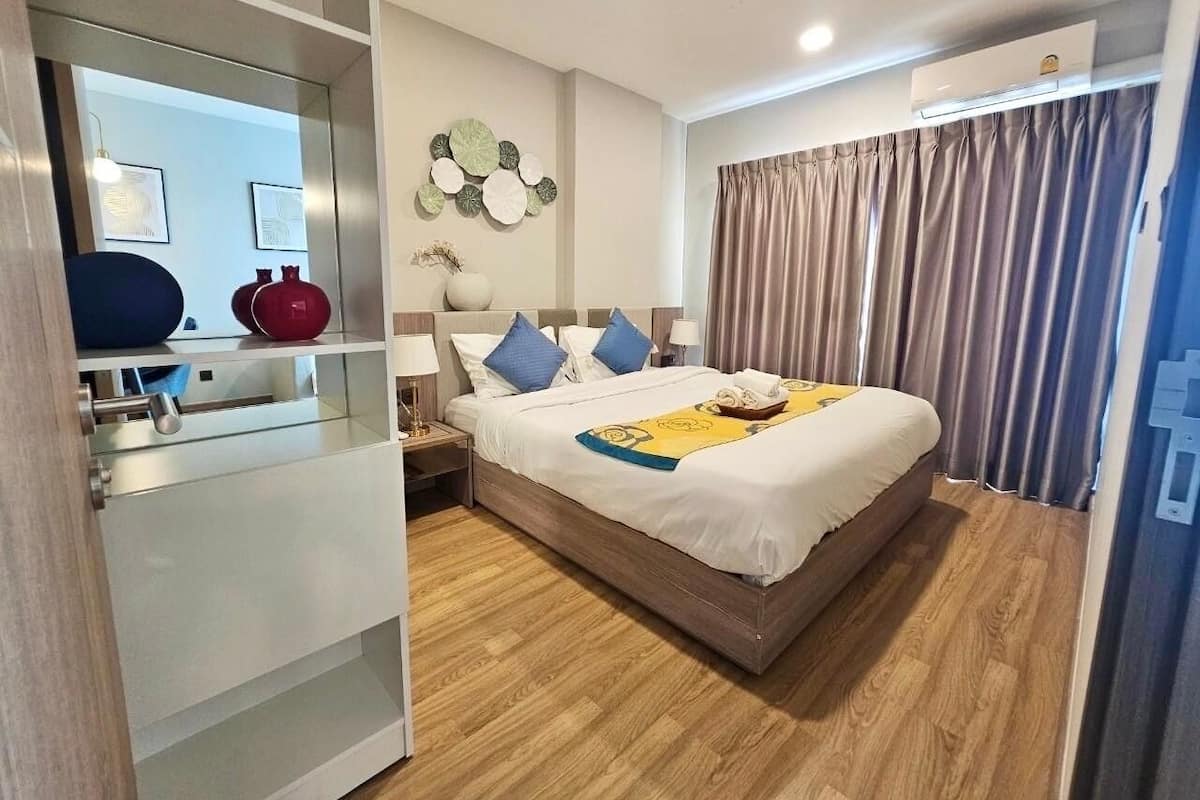 2 habitaciones, ropa de cama de alta calidad y decoración personalizada