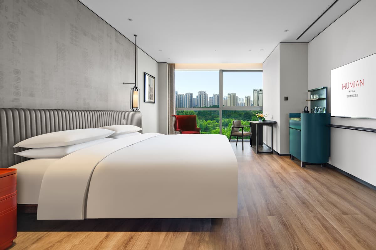 Habitación doble superior, 1 habitación, no fumadores, vistas al parque | Ropa de cama de alta calidad y edredones de plumas