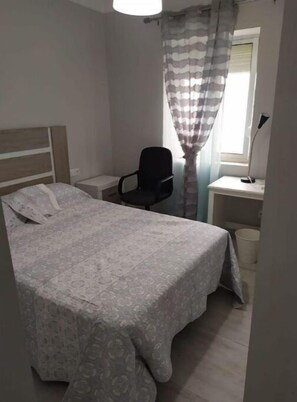 3 habitaciones y ropa de cama 