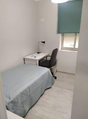 3 habitaciones y ropa de cama