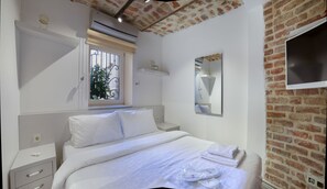 Romantic Apartment | 1 bedroom, iron/ironing board, free WiFi - Stunning 1BR w Terrace & Galata View (Istanbul)