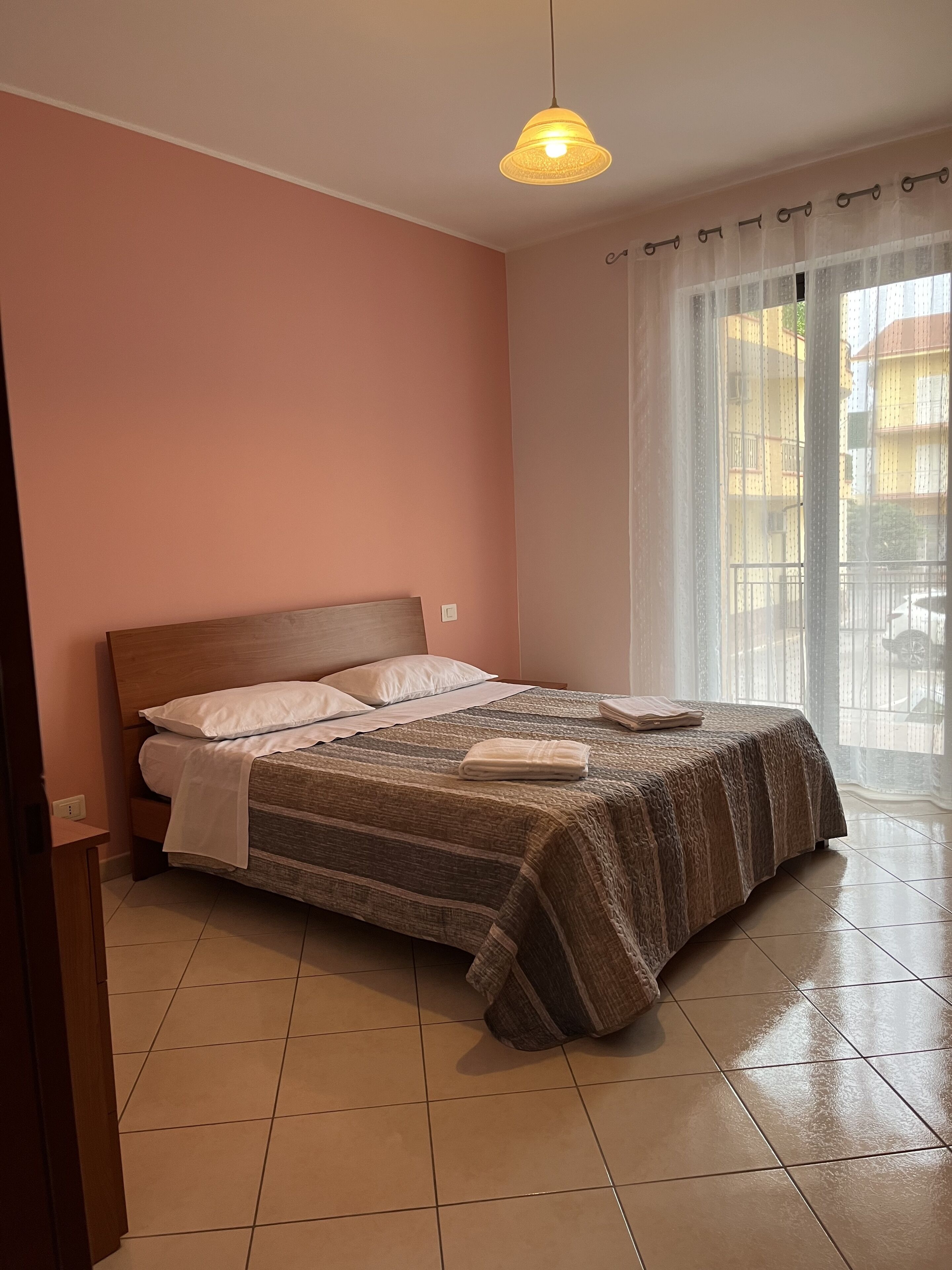 Holiday home with garden and parking space