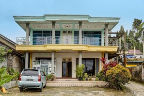 Façade de l’hébergement