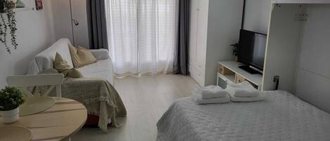 1 slaapkamer, beddengoed