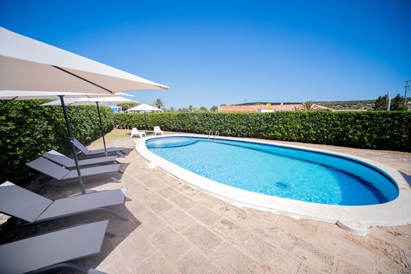 Alberca al aire libre 