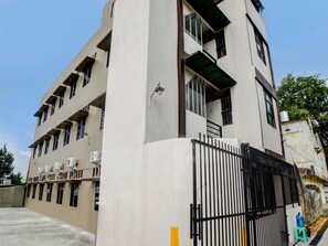 Façade de l’hébergement