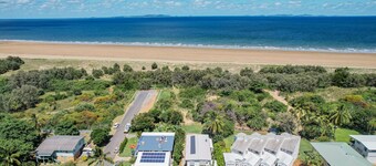 Secluded, beachfront, large and airy beach-house.