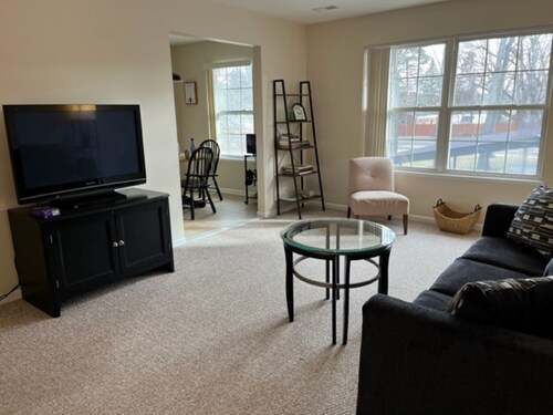 Comfortable fully furnished 2-bedroom apartment, $300 refundable deposit..