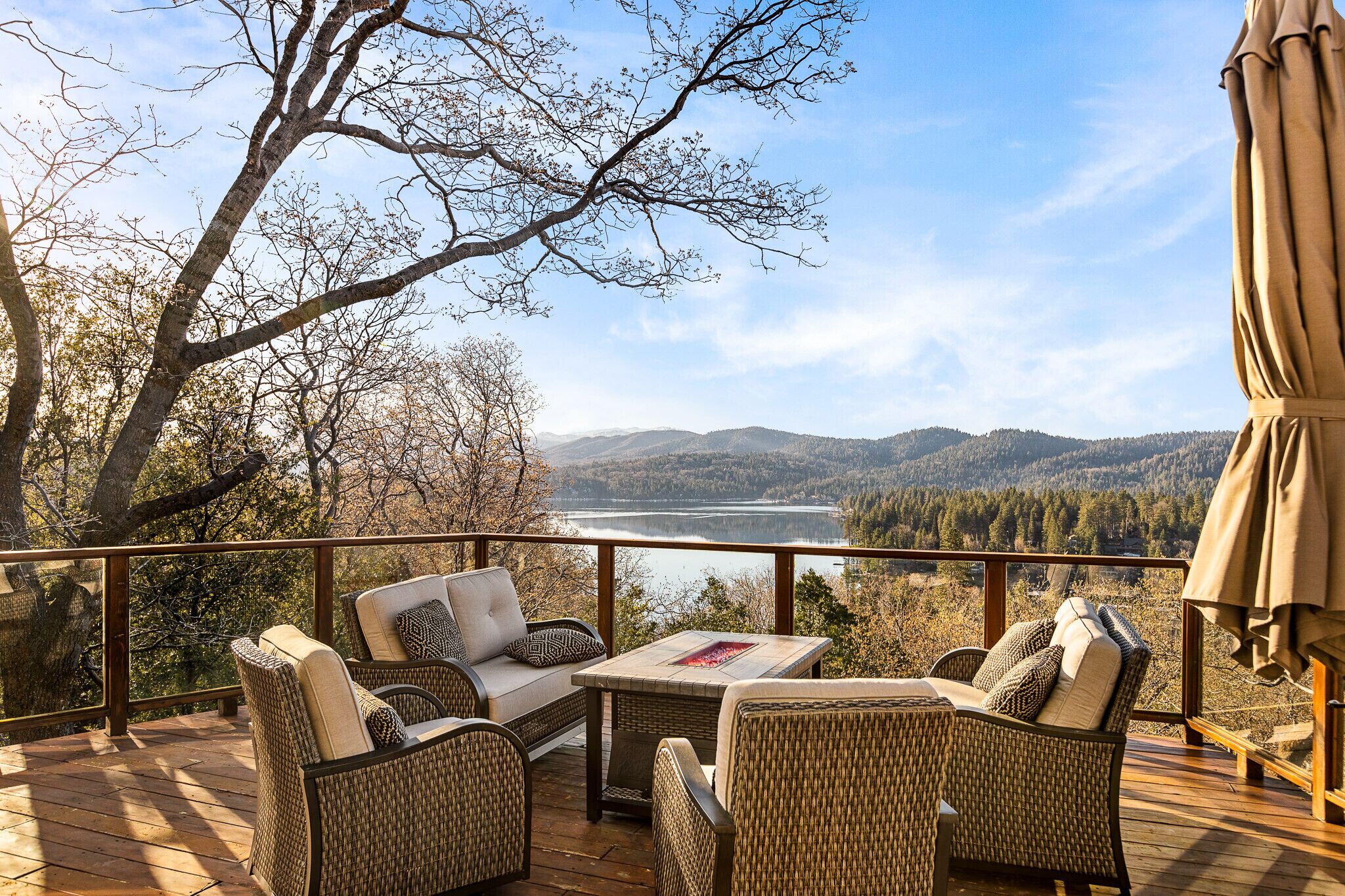 Alpen Adventures | Stunning Sunset Views Over Lake Arrowhead